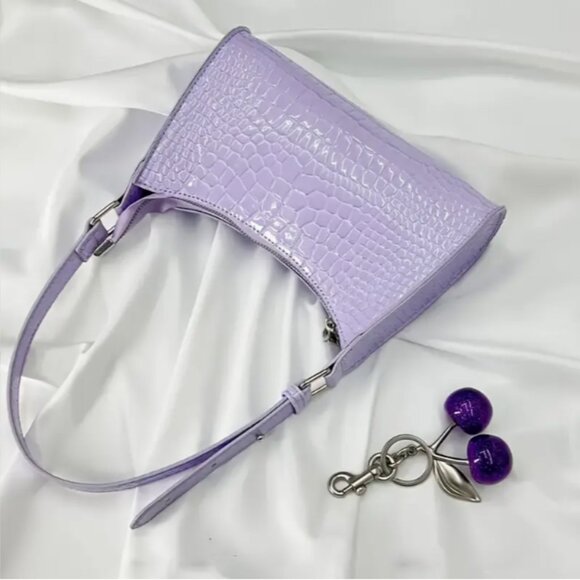 Purple Cherry Bag Charm - Picture 9 of 10